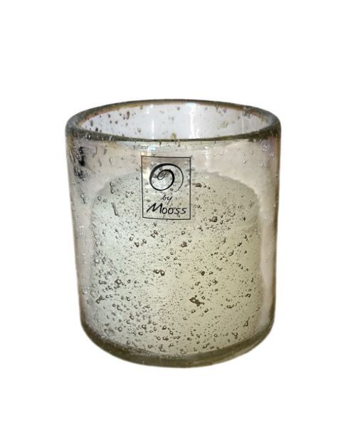 Windlicht met kaars Ø 10 x 11 cm / 91011