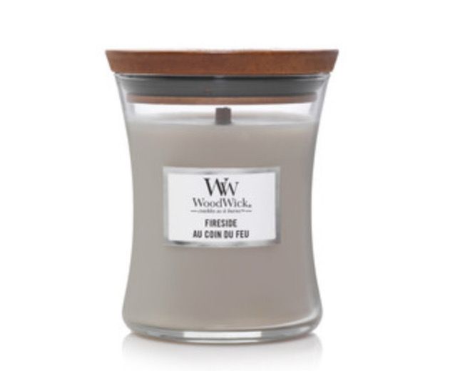 Woodwick medium fireside