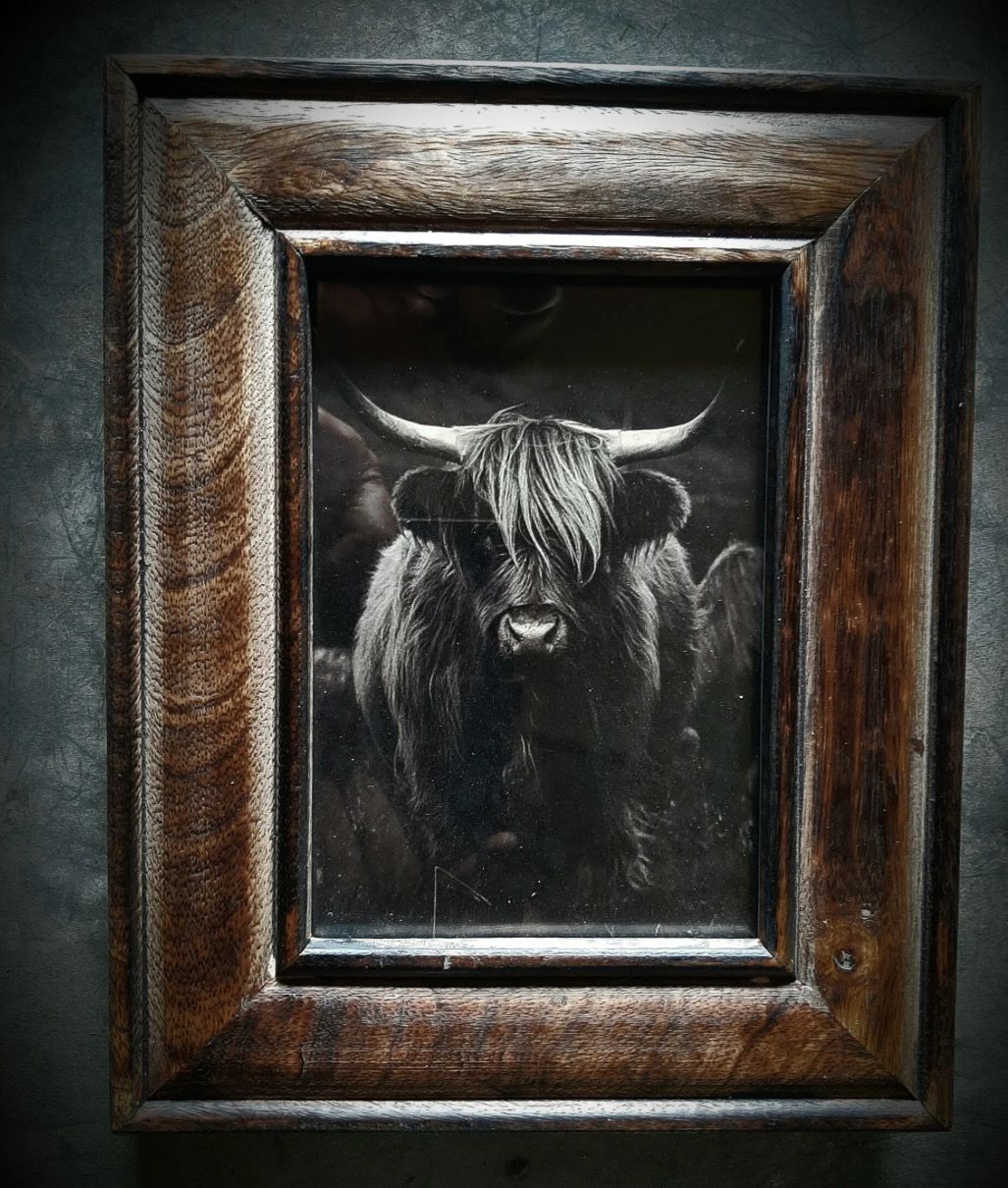 Fotokader oud bruin 11x16cm