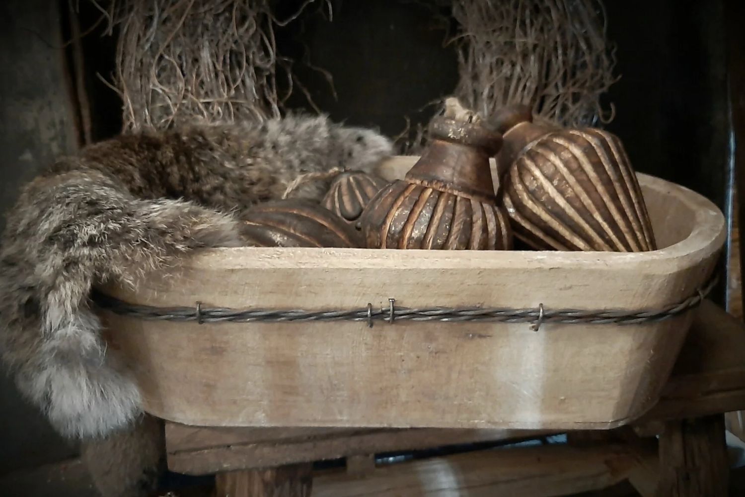 Ovale olijfbak 20x30cm