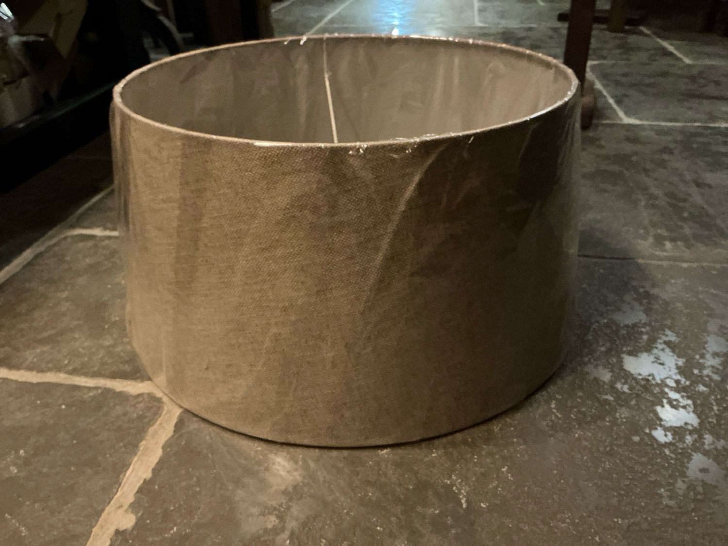 Lampenkap beige 50x43x25cm