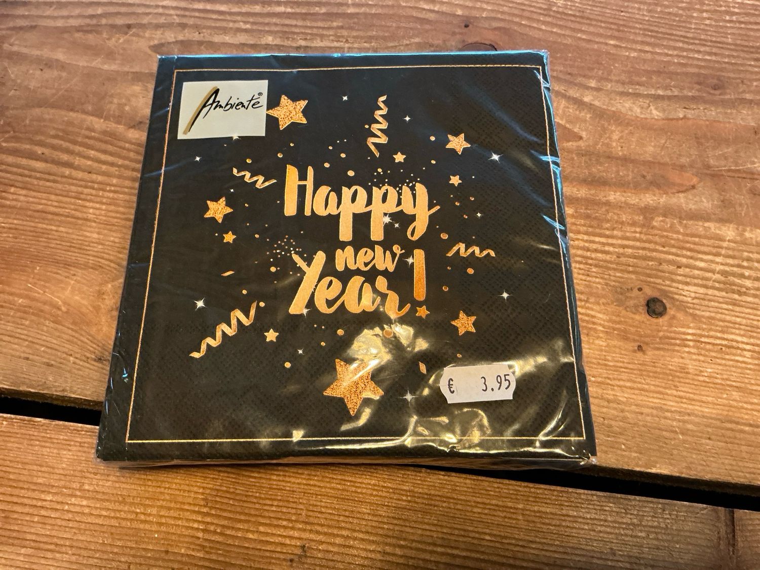 Servetten happy new year