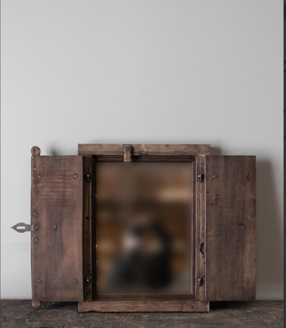 Raam luik spiegel Afmeting ca. (HxBxD) 61x46x4 cm