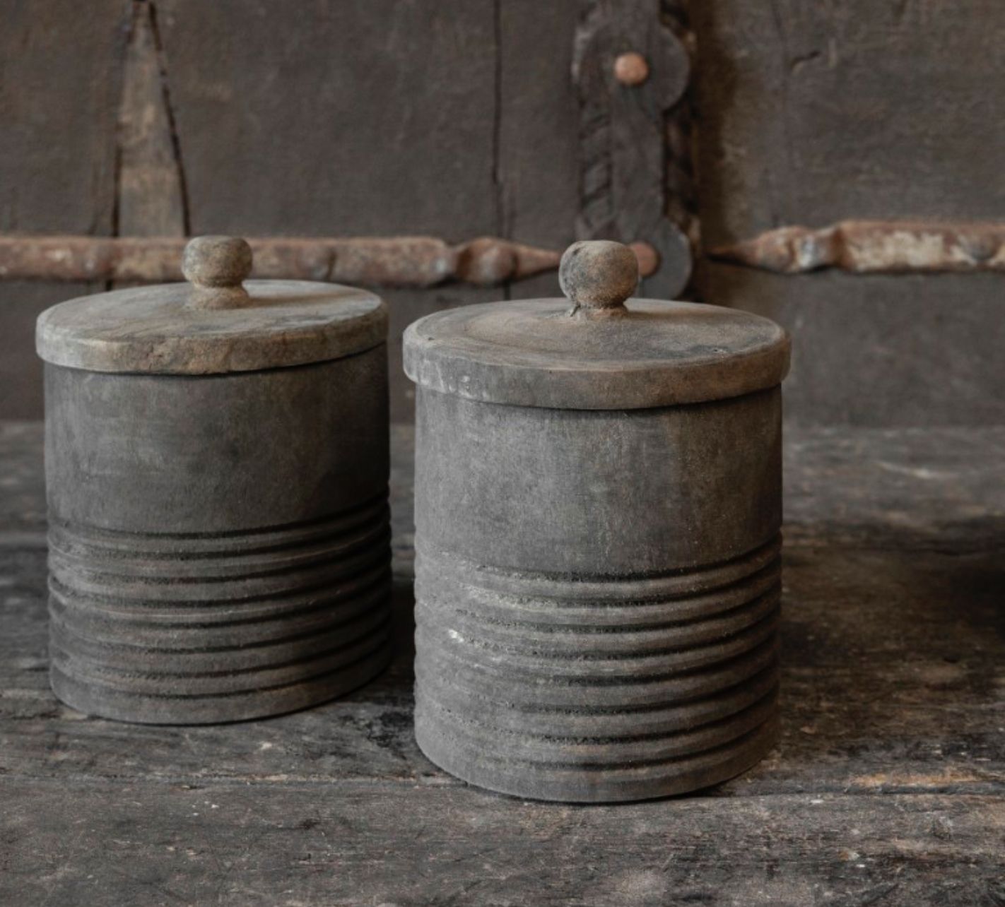 Houten pot met deksel madura Afmeting ca. (HxBxD) 18x12x12 cm