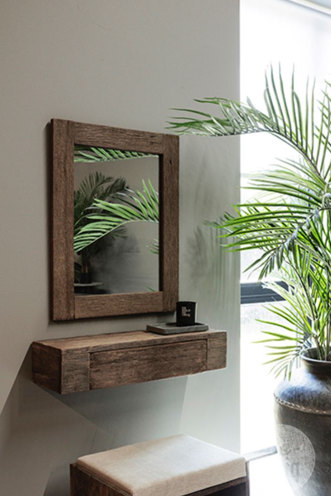 Spiegel Afmeting ca. (HxBxD) 70x55x2 cm