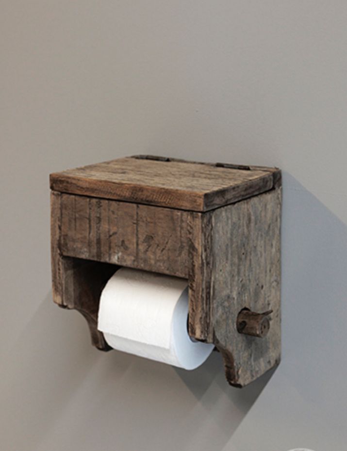 Toiletrolhouder Afmeting ca. (HxBxD) 22x20x15 cm