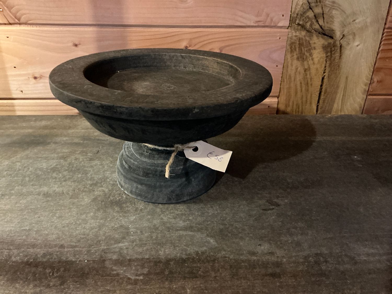 Windlicht voet 12x22cm