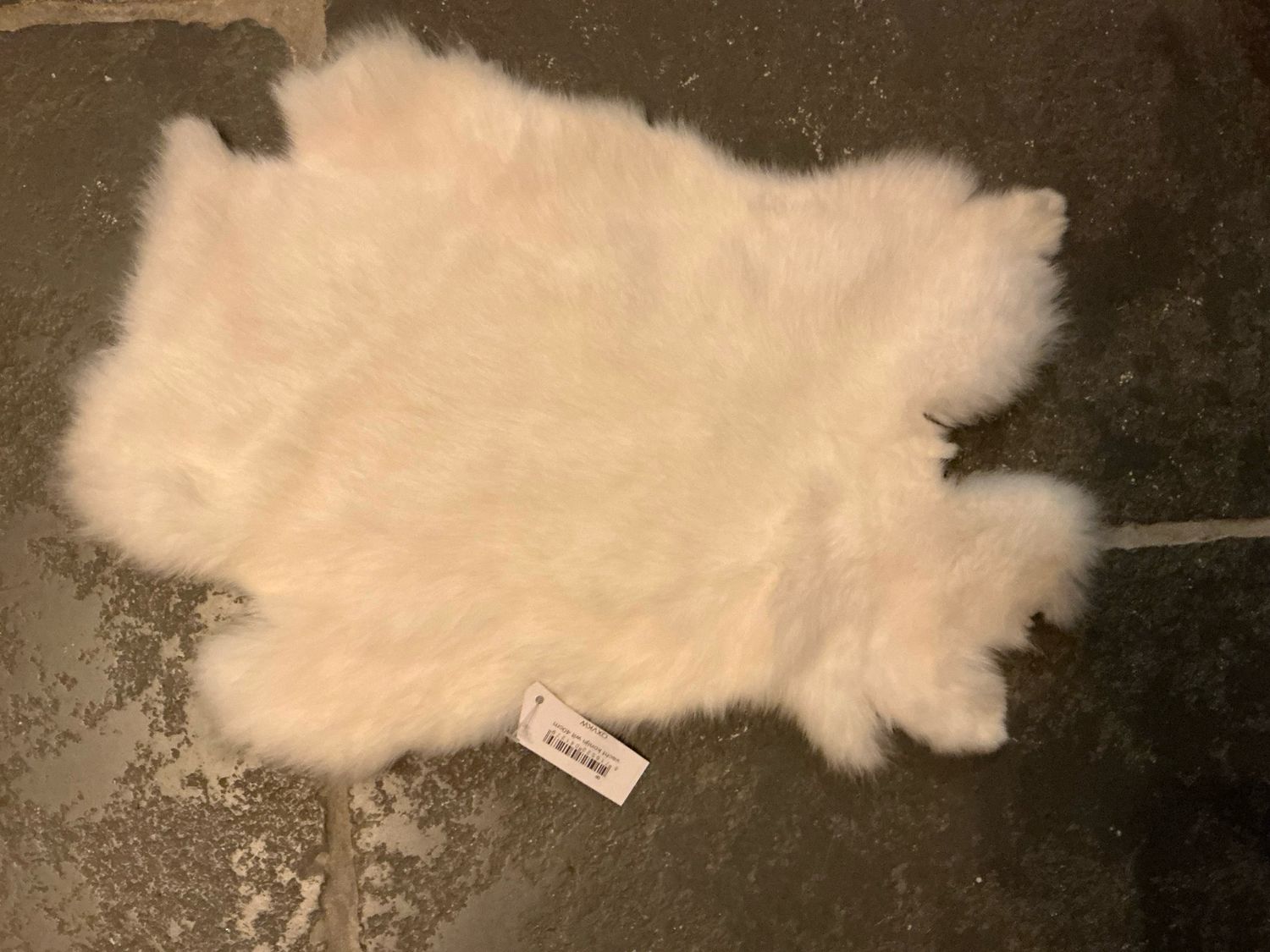 Konijnenvacht wit