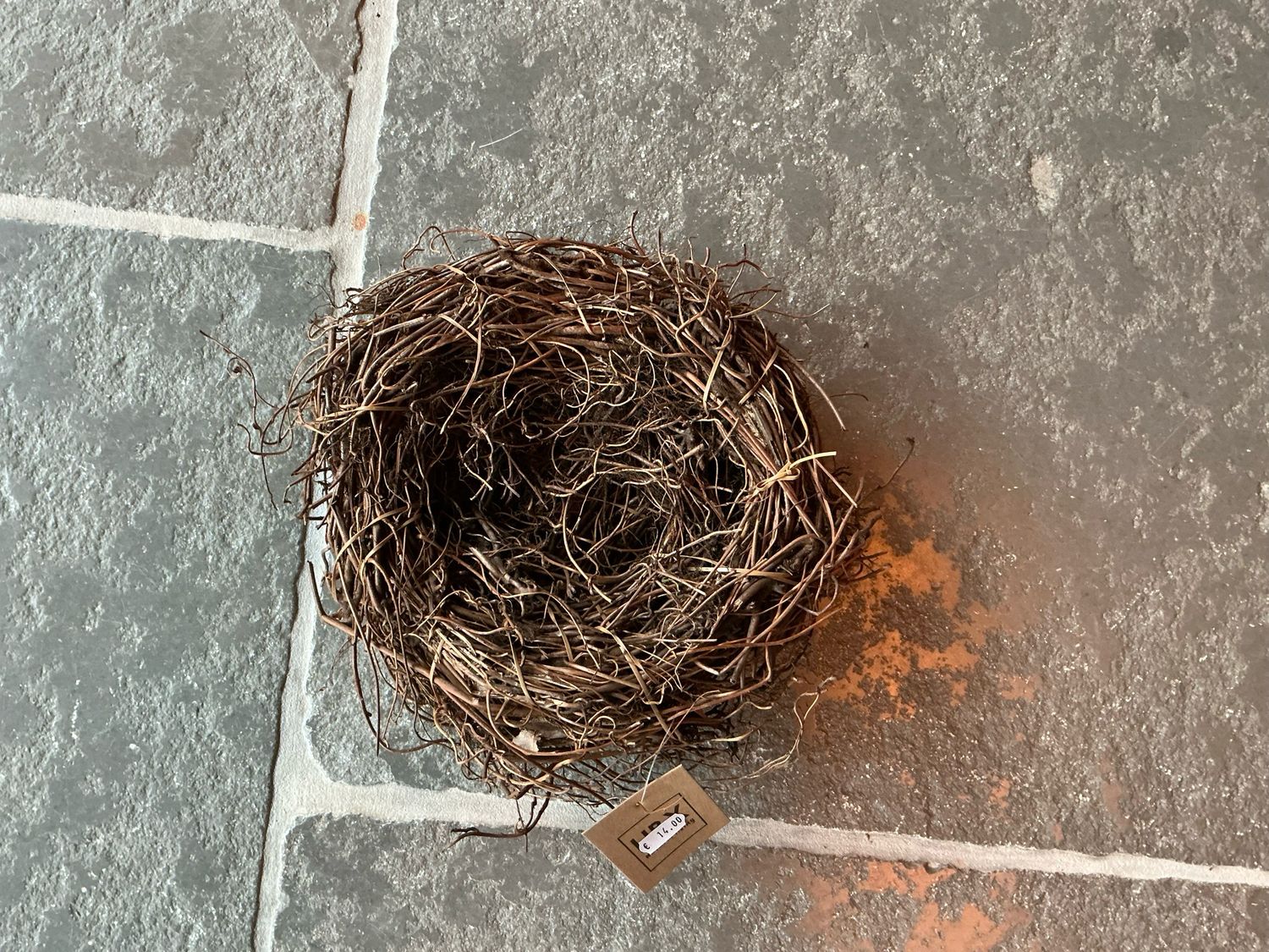 Krans vogelnestje 25cm doorsnee