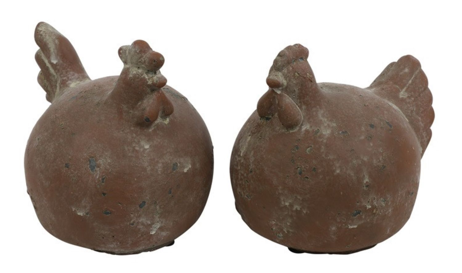 Kip of haan  M a2 bruin-L12,8B12,6H15CM