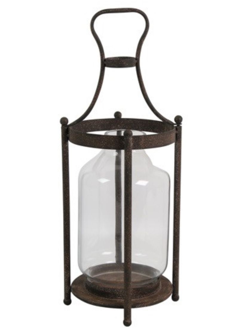 Windlicht ro Alburi S zwart-L20B20H54CM