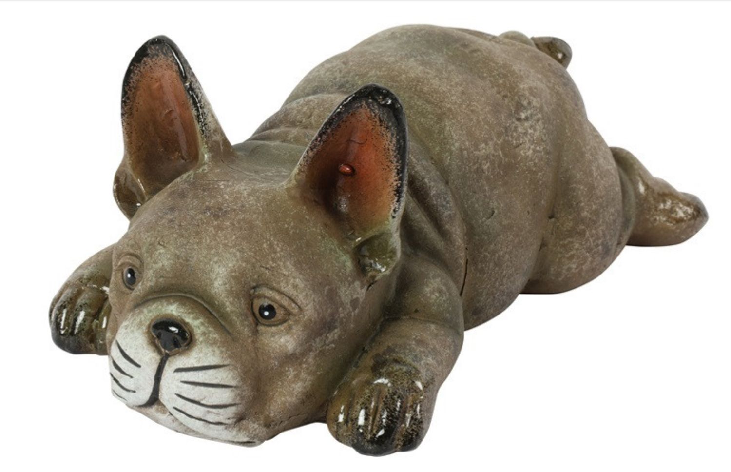 Hond liggend bruin-L21,5B12H8,5CM