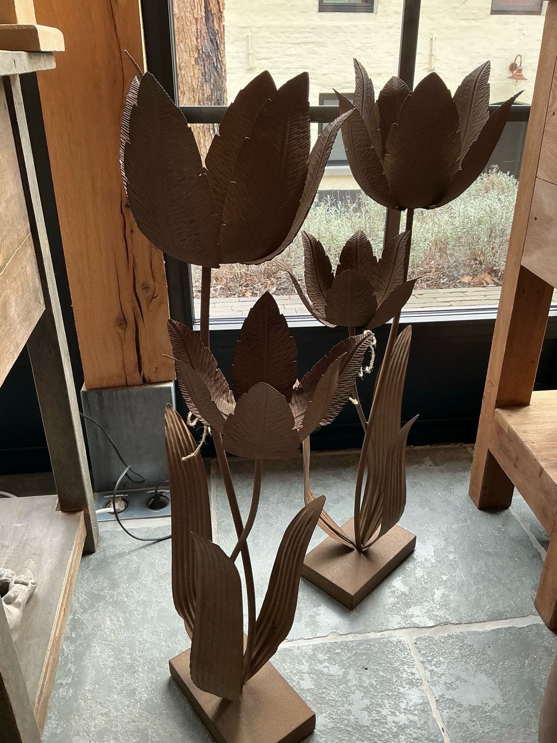 Roeste bloemen 25x85cm