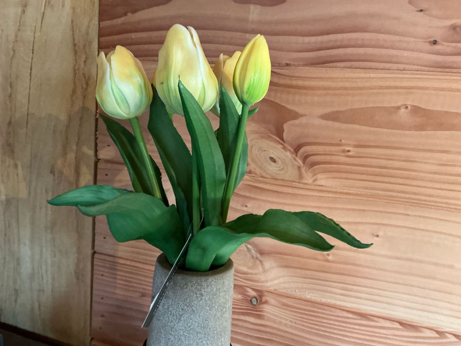 Boeket tulpen geel 30cm (5)