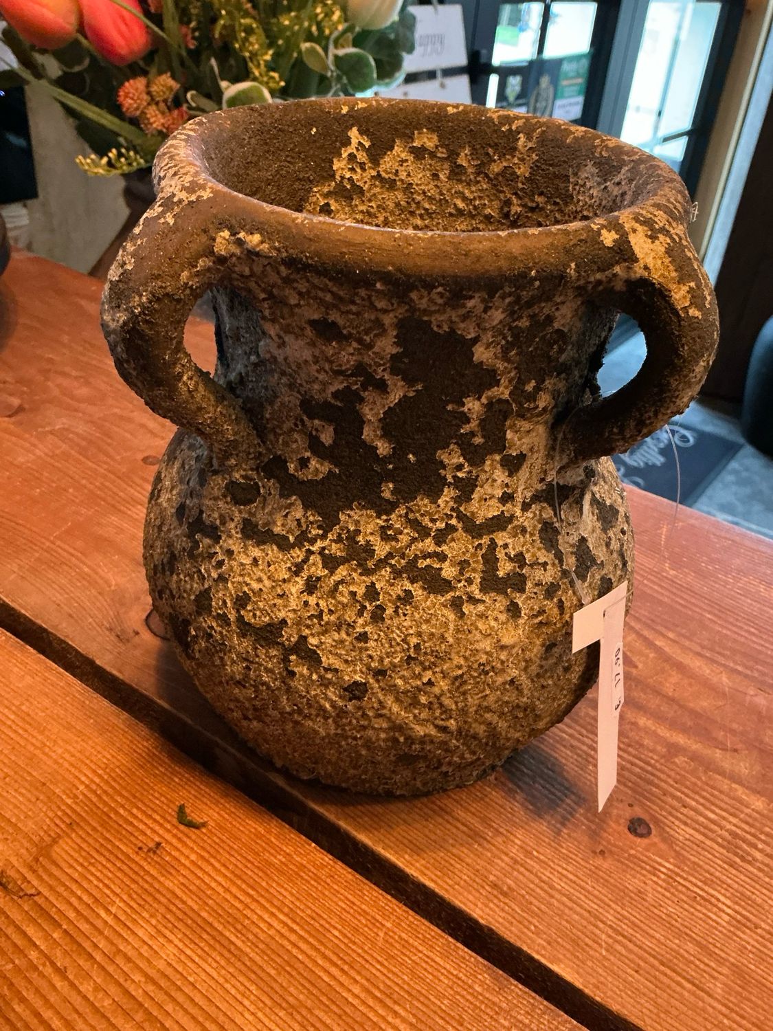 Kruik met oren 20x16cm