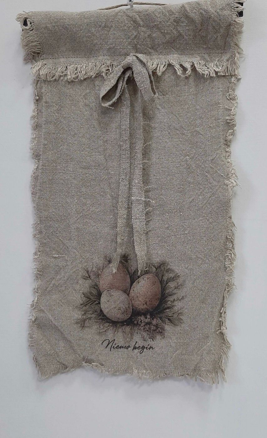 Wanddoek shabby 36x55cm