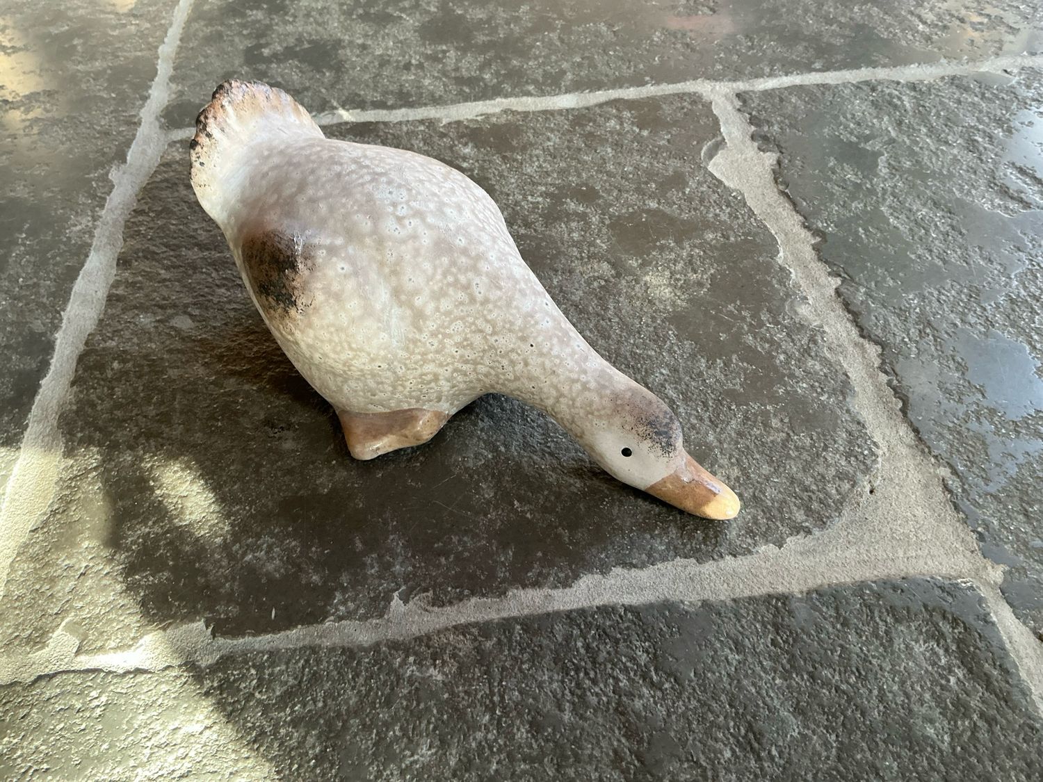 Eend liggend 23x11cm