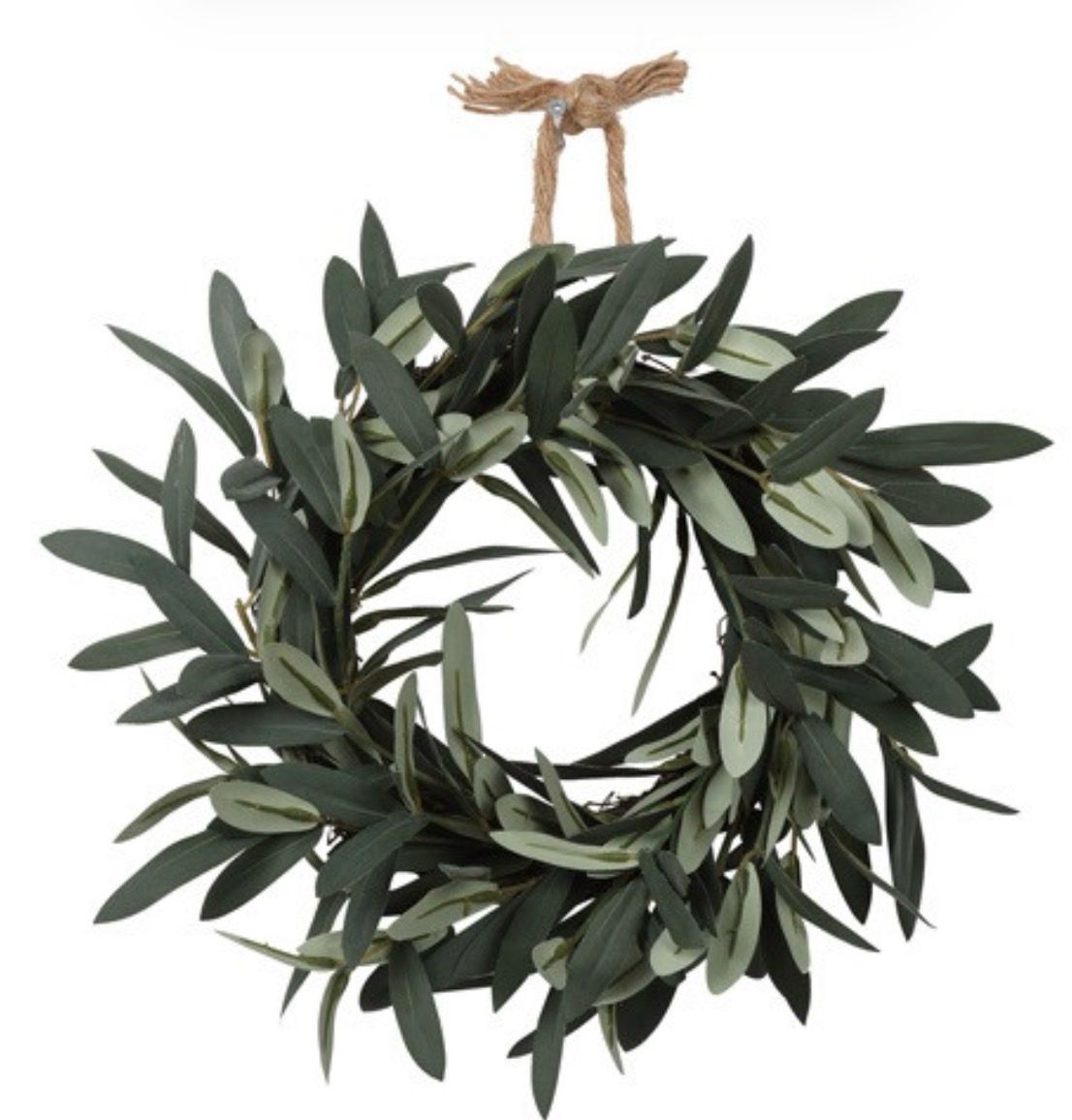 Krans Olijf S groen-30x12x30CM