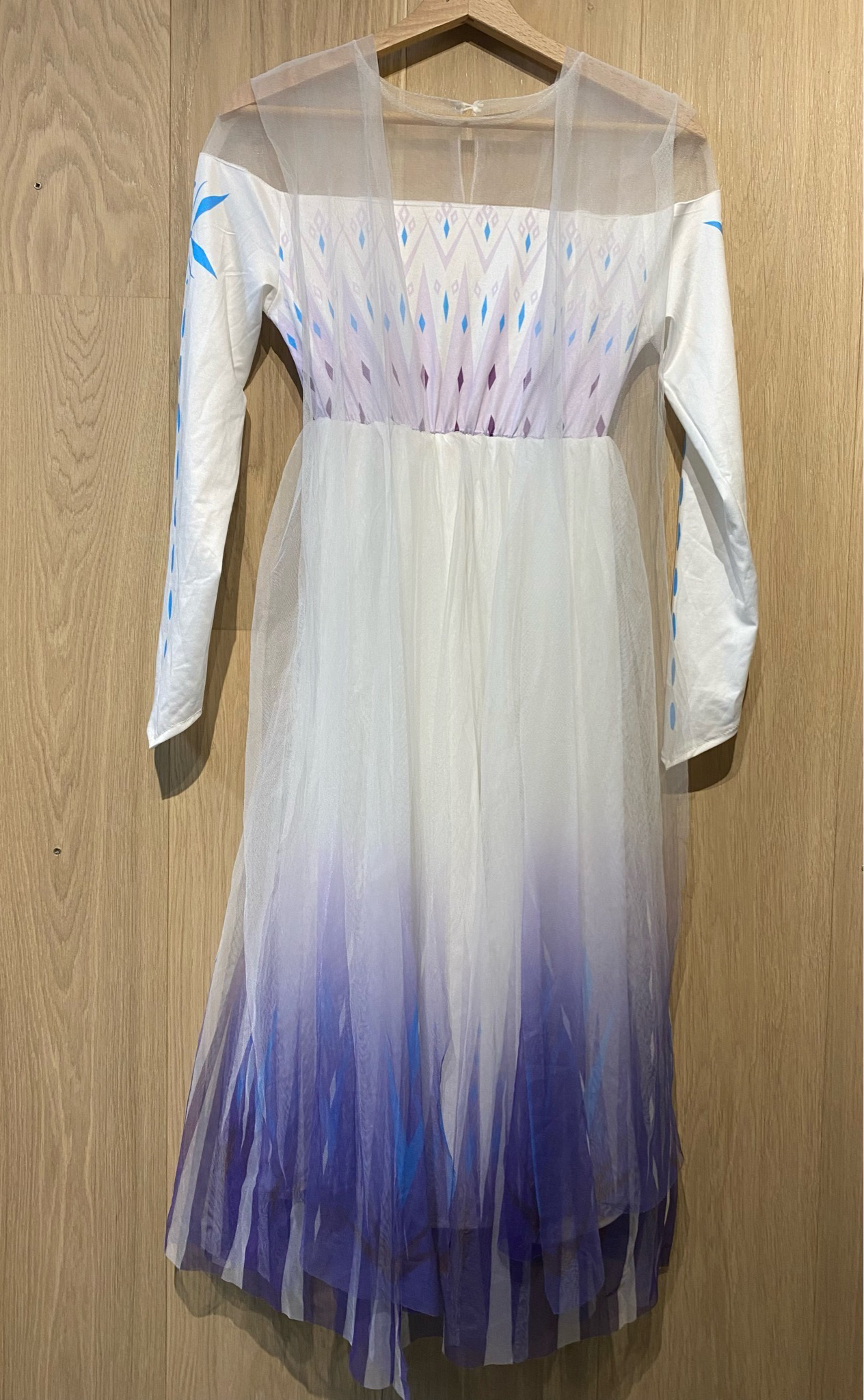 Prachtige Frozen jurk - maat 146 tem 164