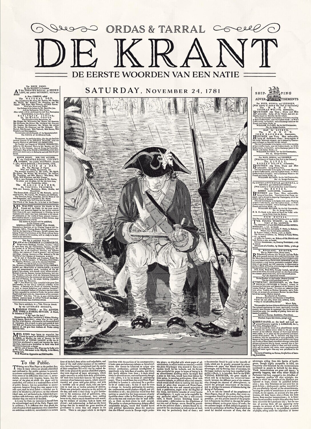 Krant, De : Hc01. De Eerste Woorden van een Natie