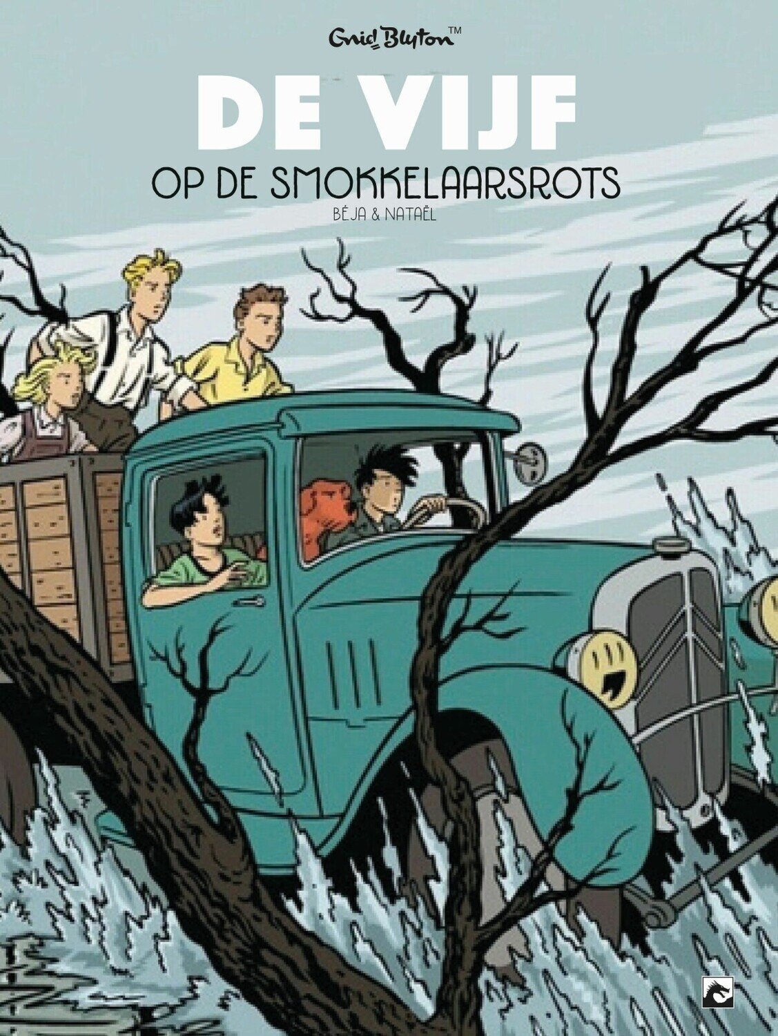 Vijf, De : 04. De Vijf op de smokkelaarsrots