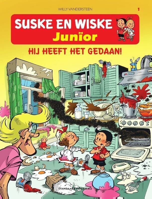 Suske en Wiske junior : 01. Hij heeft het gedaan!