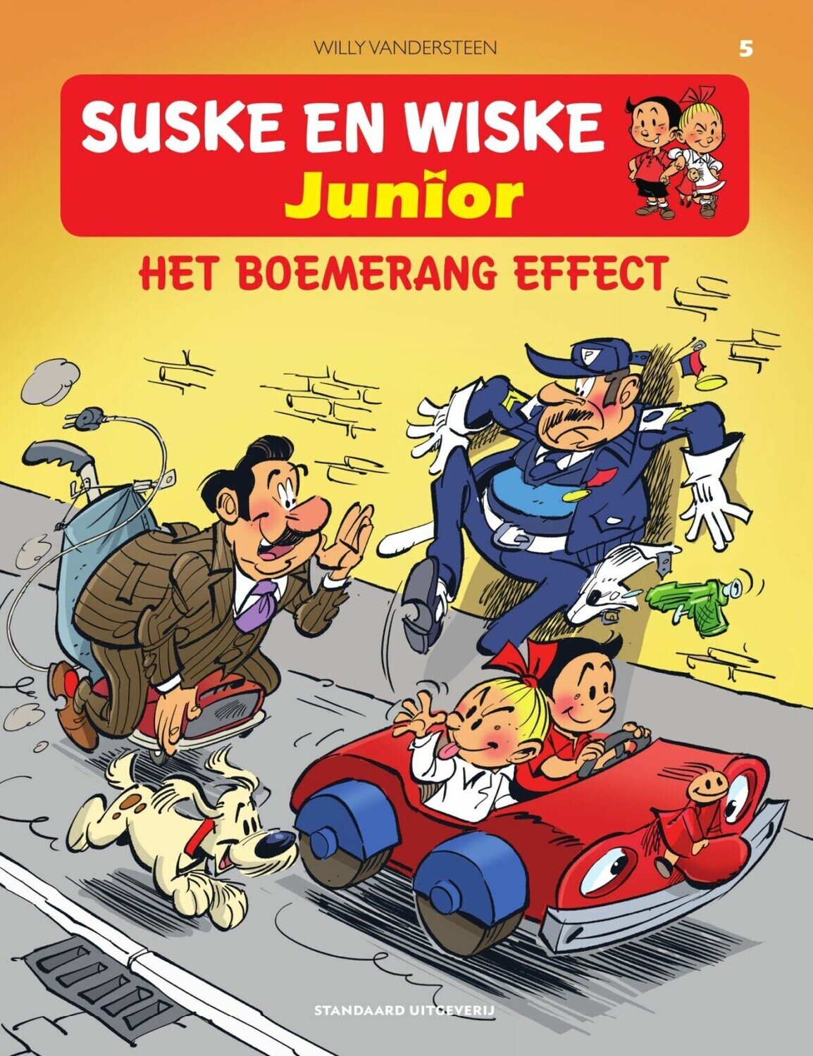 Suske en Wiske junior : 05. Het boemerang effect