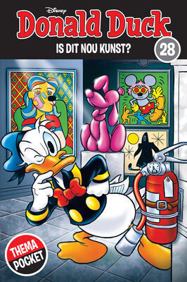 Donald Duck, themapocket : 28. Is dit nou kunst?