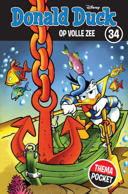 Donald Duck, themapocket : 34. Donald Duck op volle zee