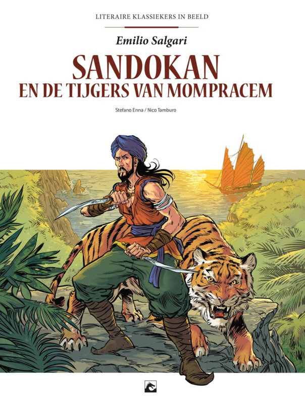Literaire klassiekers in beeld : Hc02. Sandokan en de tijgers van Mompracem