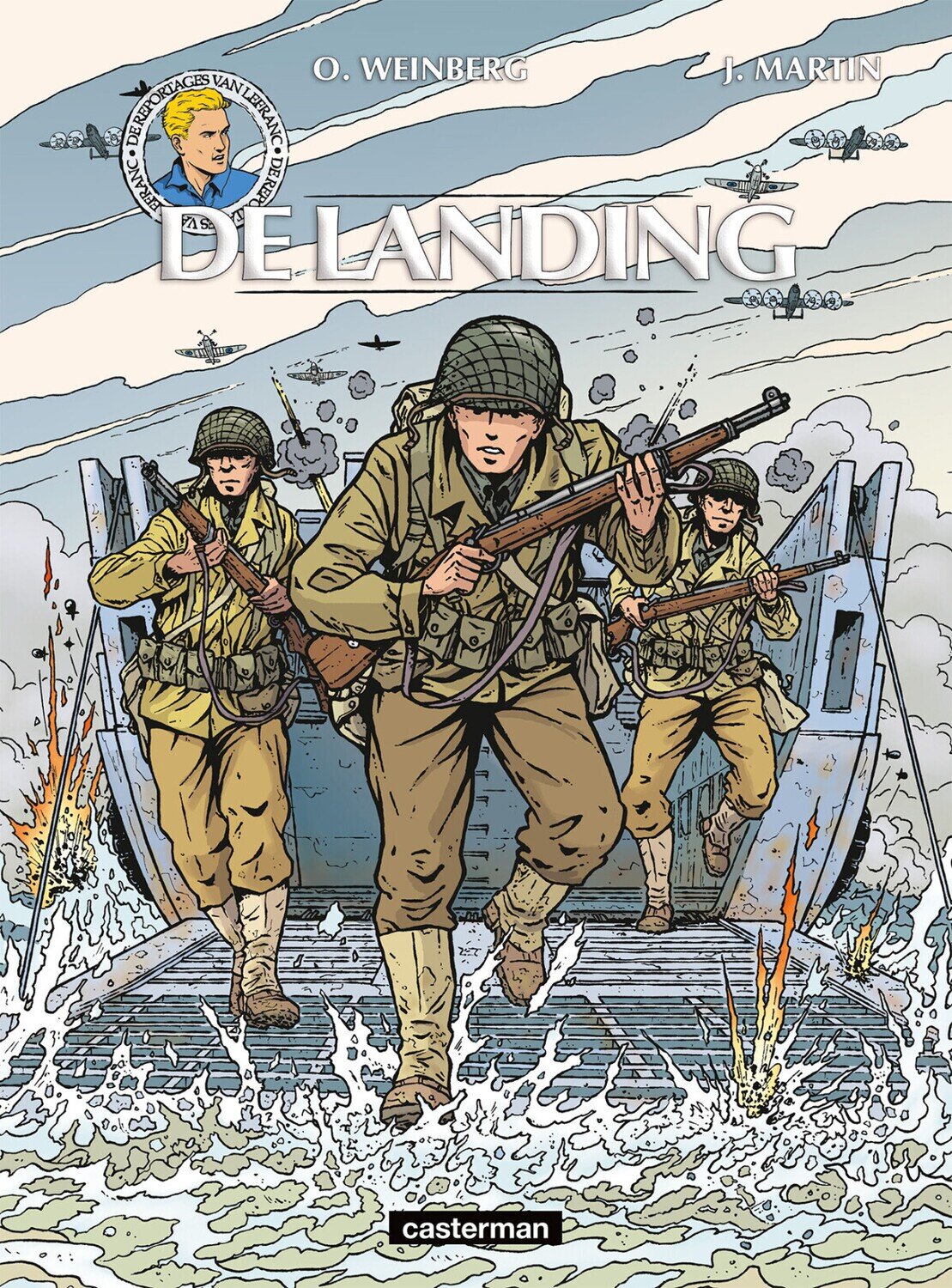 Lefranc, De reizen/reportages van : 05. De landing