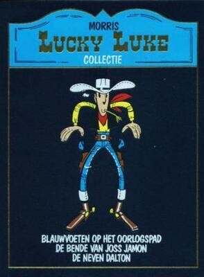 Lucky Luke Lekturama collectie : Hc14. Blauwvoeten op het oorlogspad + De bende van Joss Jamon + De neven Dalton