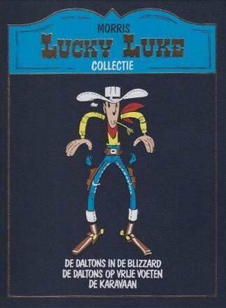 Lucky Luke Lekturama collectie : Hc18. De Daltons in de blizzard + De Daltons op vrije voeten + De karavaan