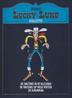 Lucky Luke Lekturama collectie : Hc18. De Daltons in de blizzard + De Daltons op vrije voeten + De karavaan