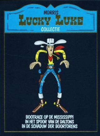 Lucky Luke Lekturama collectie : Hc16. Bootrace op de Mississippi + In het spoor van de Daltons + In de schaduw der boortorens