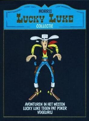Lucky Luke Lekturama collectie : Hc12. Avonturen in het westen + Lucky Luke tegen Pat Poker + Vogelvrij