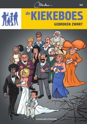 Kiekeboes, De : 147. Gebroken zwart
