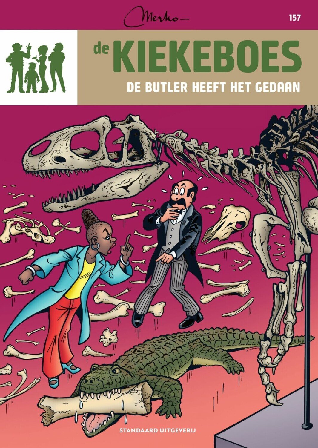 Kiekeboes, De : 157. De butler heeft het gedaan