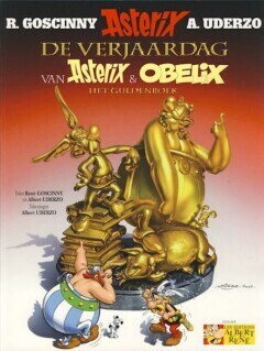 Asterix : 34. De verjaardag van Asterix &amp; Obelix - Het guldenboek (H2017)