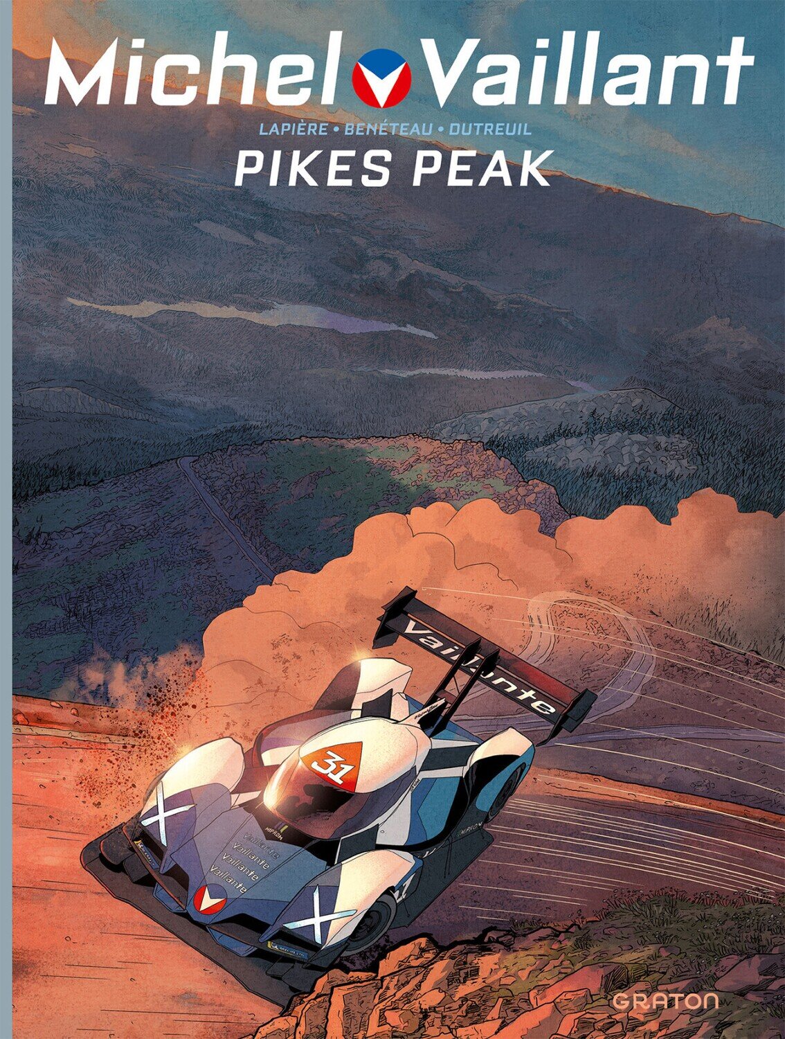 Michel Vaillant, nieuw seizoen : Hc10. Pikes Peak