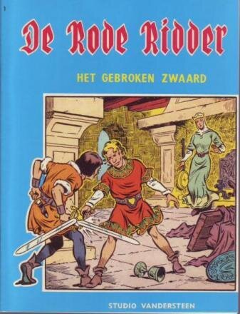 Rode Ridder, De, Reclame uitgaven : 01. Het gebroken zwaard