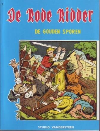 Rode Ridder, De, Reclame uitgaven : 02. De gouden sporen