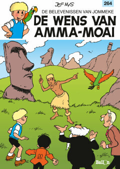 Jommeke : 264. De wens van Amma-Moai