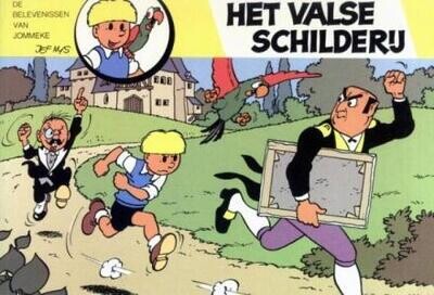 Jommeke, Reclame uitgaven Roda : Het valse schilderij