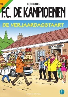 F.C. De Kampioenen : 110. De verjaardagstaart