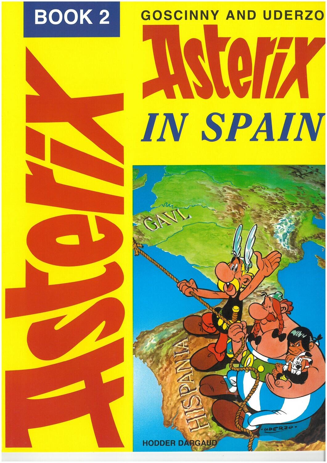 Asterix book : 02. Asterix in Spain