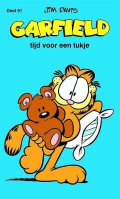 Garfield, pockets gekleurd : 91. Tijd voor een tukje