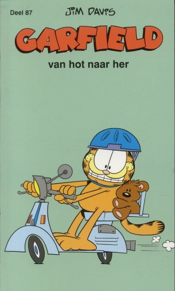 Garfield, pockets gekleurd : 87. Garfield van hot naar her
