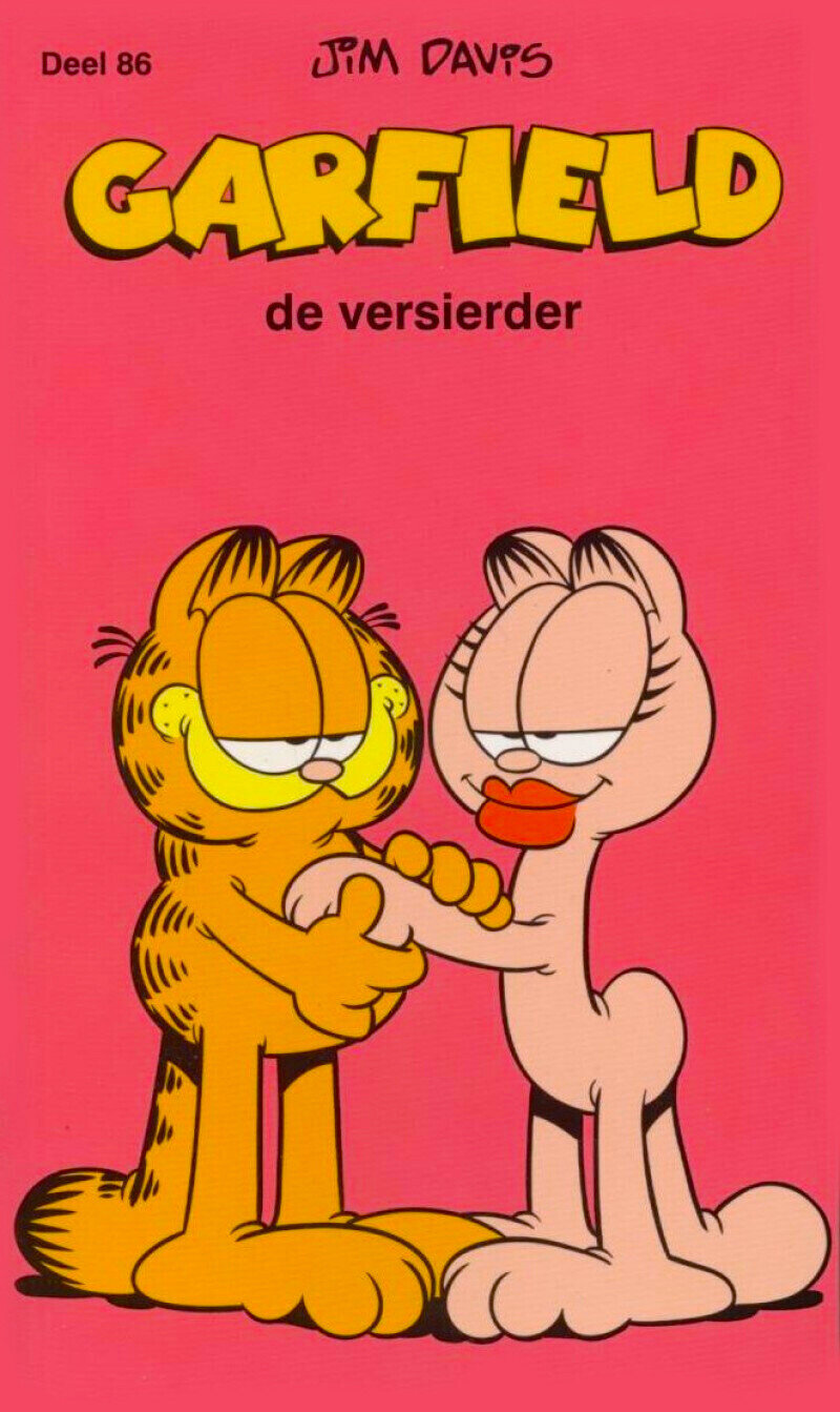 Garfield, pockets gekleurd : 86. Garfield de versierder