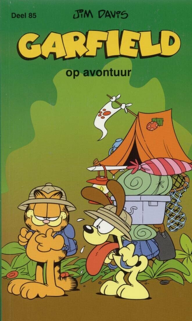 Garfield, pockets gekleurd : 85. Garfield op avontuur